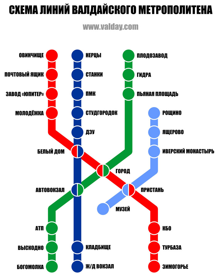 Валдайское метро фото